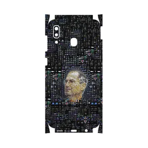 MAHOOT 2 Collage of Steve Jobs-FullSkin Cover Sticker for Samsung Galaxy M10s
