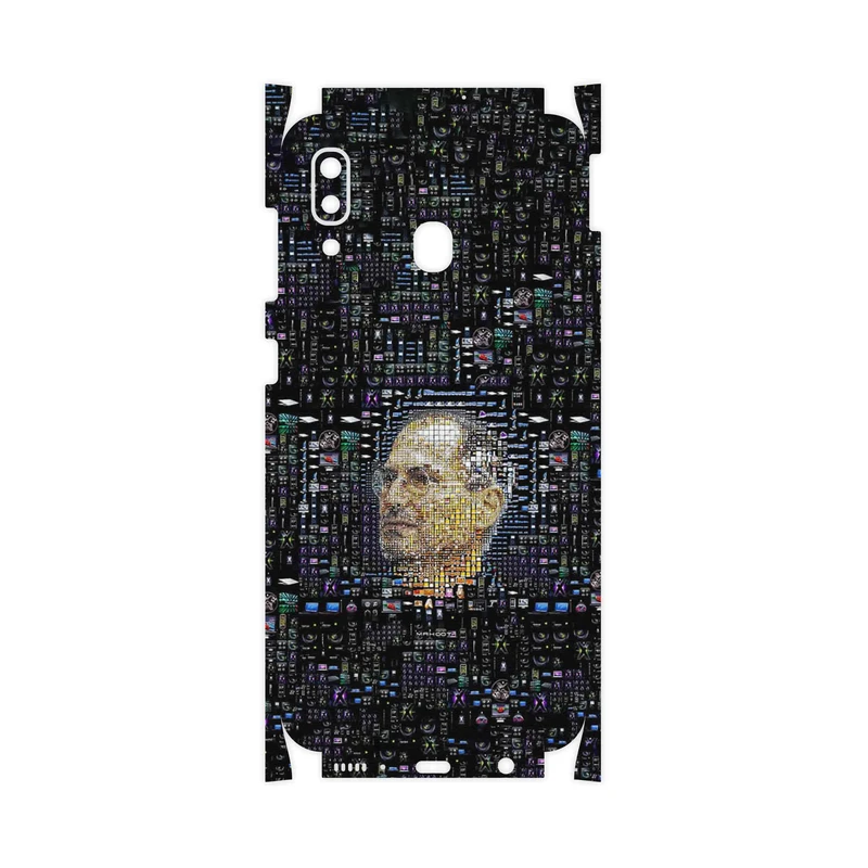 برچسب پوششی ماهوت مدل 2 Collage of Steve Jobs-FullSkin مناسب برای گوشی موبایل سامسونگ Galaxy M10s