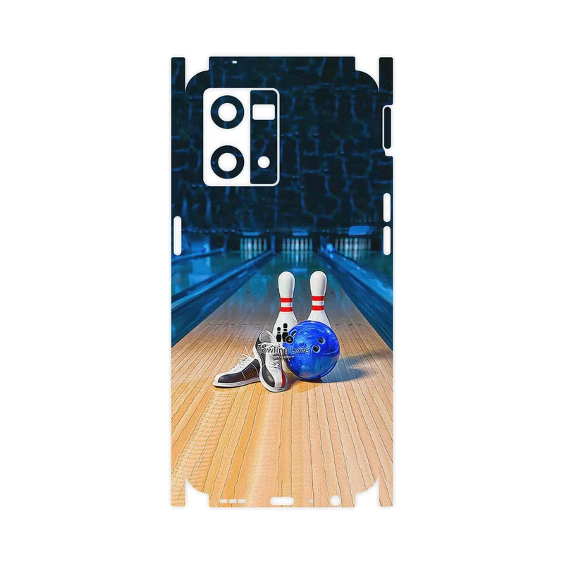 برچسب پوششی ماهوت مدل Bowling-FullSkin مناسب برای گوشی موبایل اپو Reno 8 4G