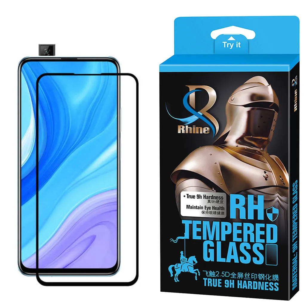 محافظ صفحه نمایش 9D راین مدل R-9 مناسب برای گوشی موبایل هوآوی Y9s