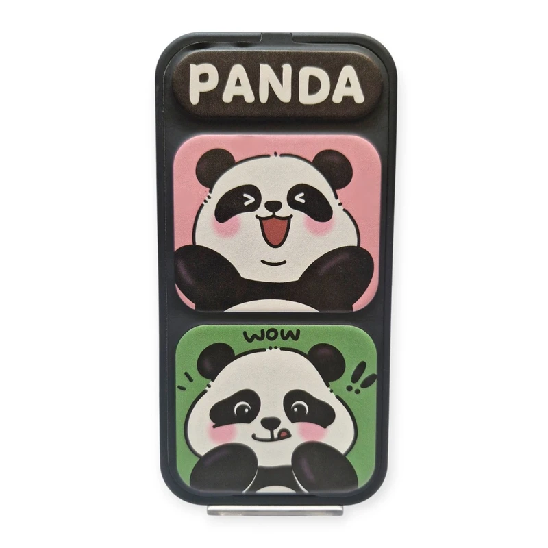 کاور مدل استند شو سه تکه با طرح Panda مناسب برای گوشی موبایل اپل iPhone 13 Pro Max