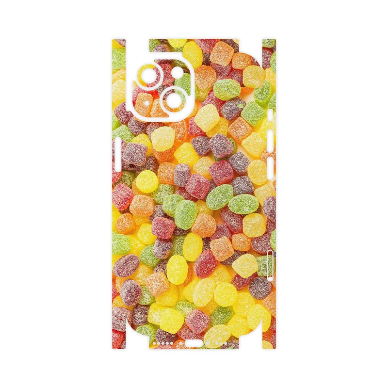 برچسب پوششی ماهوت مدل Gummi candy 2-FullSkin مناسب برای گوشی موبایل اپل iPhone 15