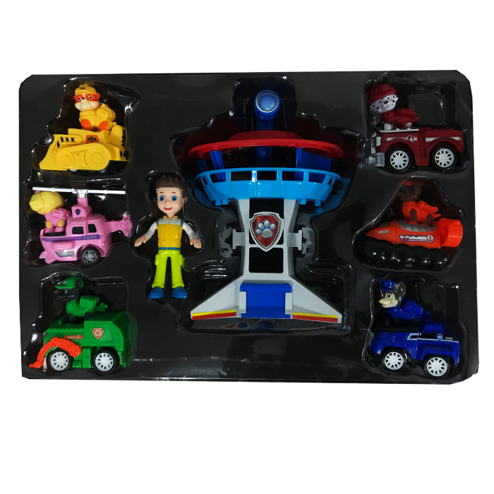 اسباب بازی طرح سگهای نگهبان مدل 01 مجموعه 8 عددی