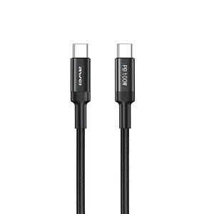 کابل تبدیل USB-C به USB-C اوی مدل CL-117T طول 1 متر