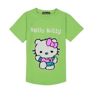 تی شرت دخترانه کیکی رایکی مدل KBB02818-008