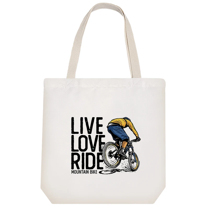 ساک خرید خندالو مدل دوچرخه سوار کد H1652