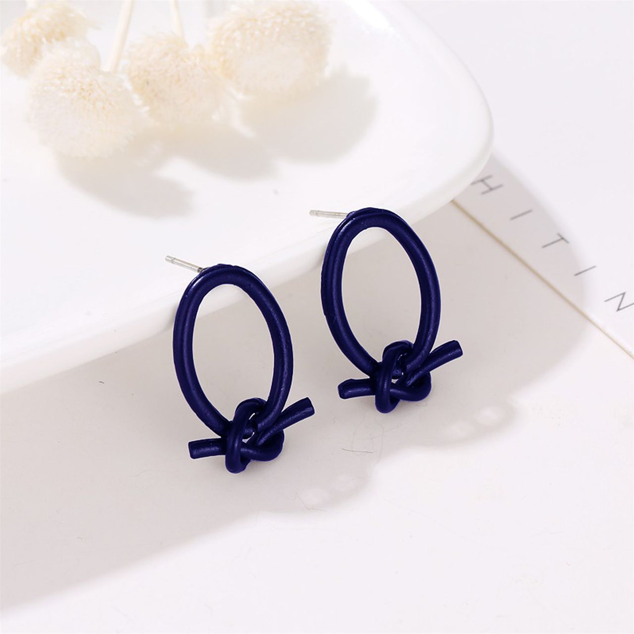 گوشواره زنانه روکسی مدل حلقه گره ای کد 183-1-1-1 -  - 5