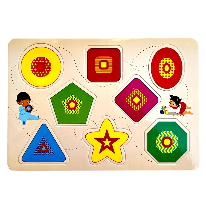 پازل آموزشی مدل اشکال هندسی