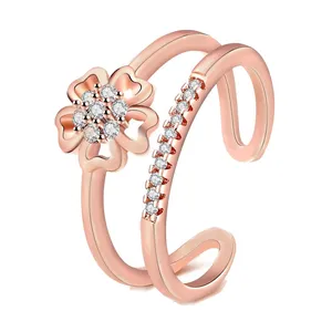 انگشتر نقره زنانه روژه مدل DSR006R