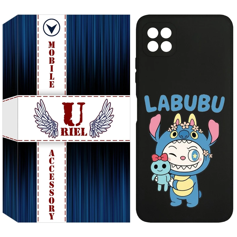 کاور یوریل مدل KSH کد 112 طرح عروسک لبوبو مناسب برای گوشی موبایل سامسونگ Galaxy A22 5G