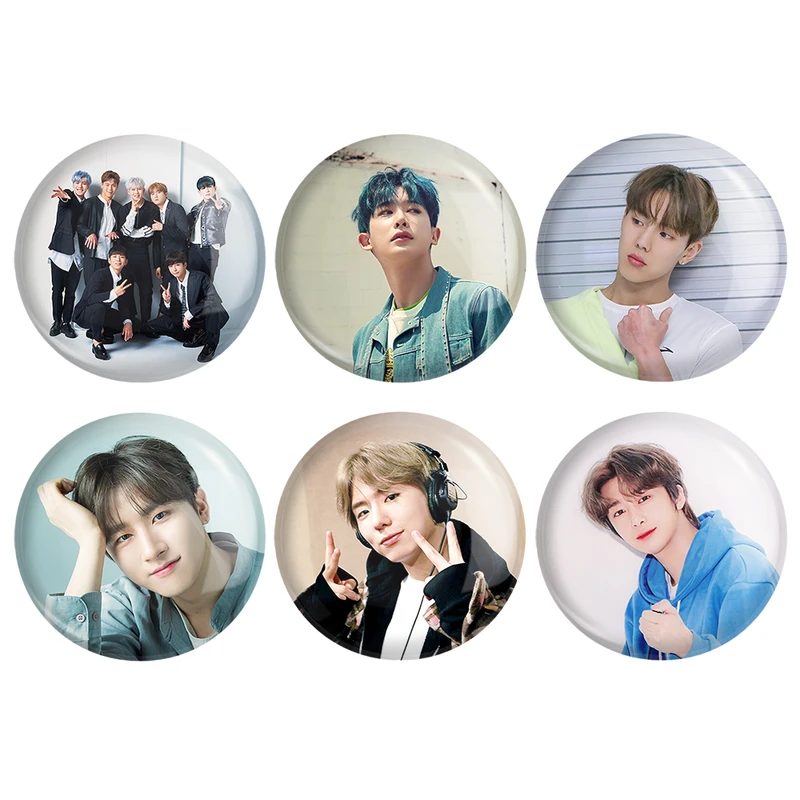 مگنت خندالو طرح گروه مانستا اکس کد 522B مجموعه 6 عددی