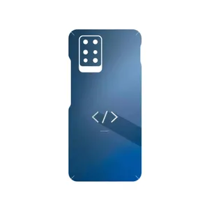 MAHOOT Minimal Coding icon Cover Sticker for Infinix Note 10 Pro