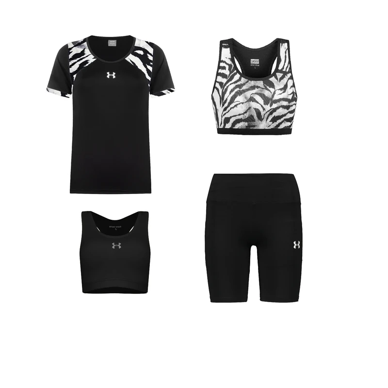 ست چهار تکه لباس ورزشی زنانه مدل 1902-1801-7202-69