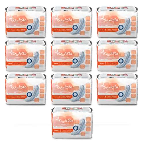 نوار بهداشتی مای لیدی مدل Maxi Thick مجموعه 10 عددی 