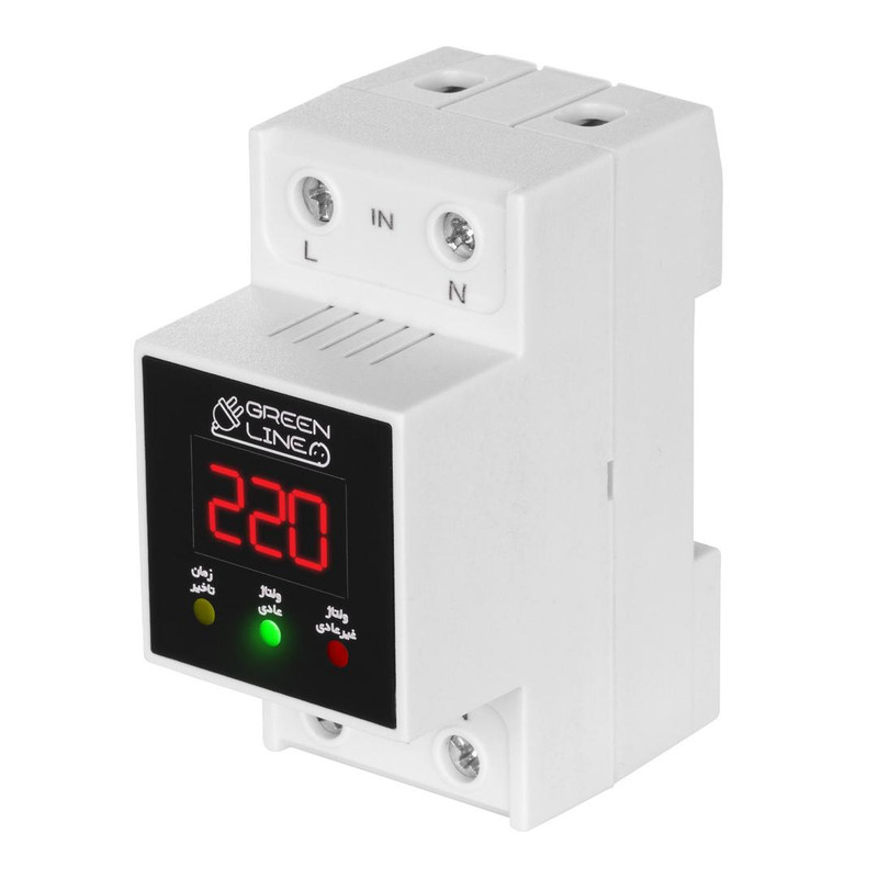 محافظ ولتاژ گرین لاین مدل داخل کنتوری کد GLP300D