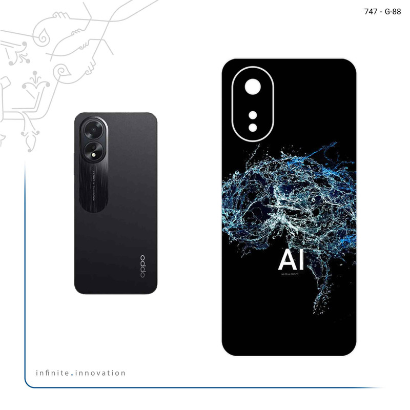 برچسب پوششی ماهوت مدل Artificial intelligence 2 مناسب برای گوشی موبایل اپو A38