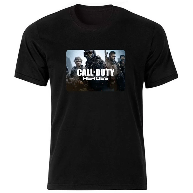 تیشرت آستین کوتاه مردانه مدل Call of Duty کد TM9104