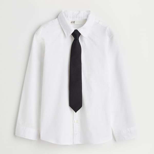 ست پیراهن و کراوات پسرانه اچ اند ام مدل 1066515001