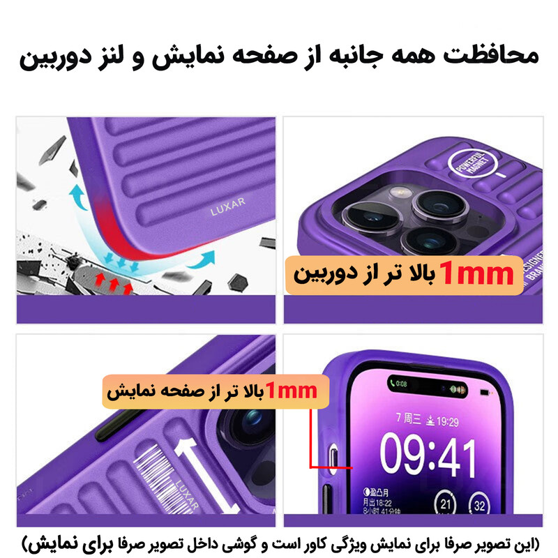 کاور لوکسار مدل LuxKit مناسب برای گوشی موبایل سامسونگ Galaxy A20 / A30