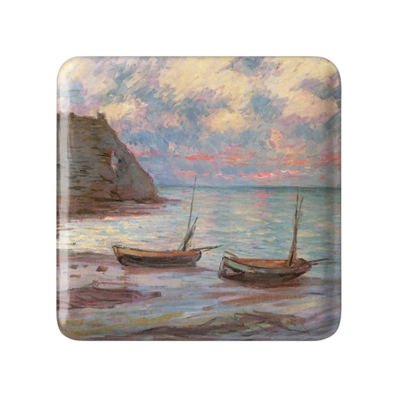 پیکسل خندالو طرح کلود مونه مدل مربعی کد 36848