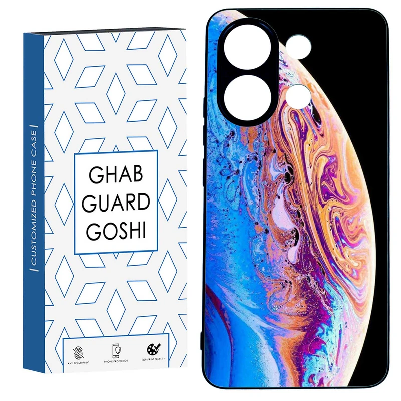 کاور قاب گارد گوشی طرح سیاره کد TPU-100 مناسب برای گوشی موبایل شیائومی  REDMI NOTE 13 4G