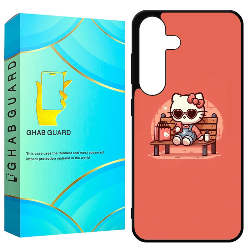 کاور قاب گارد طرح کیتی مدل GCHPS23F مناسب برای گوشی موبایل سامسونگ Galaxy S23 FE