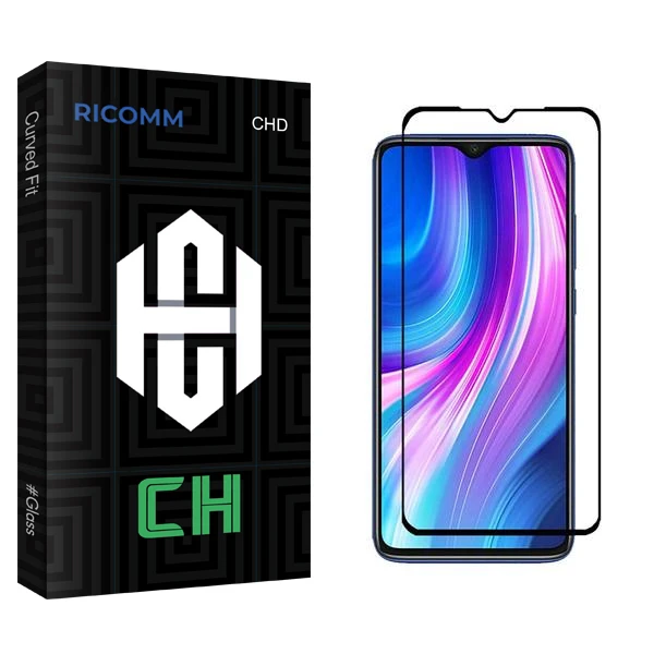 محافظ صفحه نمایش سرامیکی ریکام مدل CH2 مناسب برای گوشی موبایل شیائومی Redmi Note 8 Pro