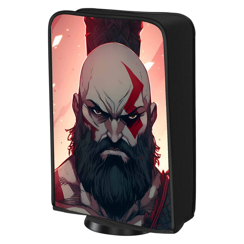 کاور محافظ پلی استیشن 5 پرو و فت مدل Kratos ArtWork