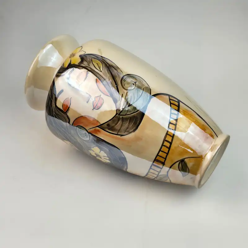 گلدان سفالی مدل لاستر