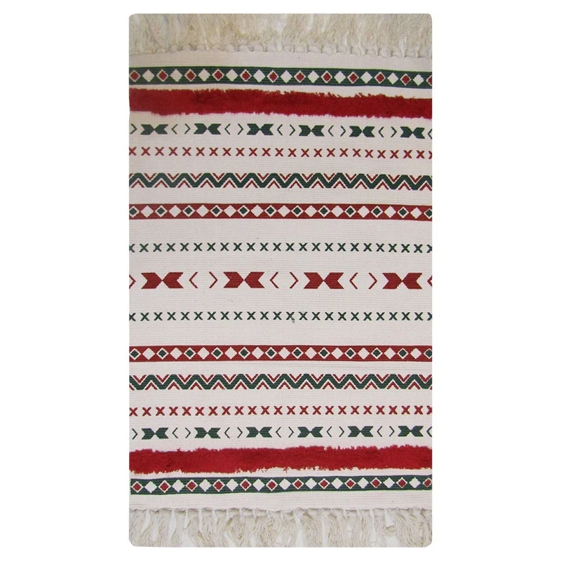 گلیم ماشینی هوم اند لایف مدل لوتوس کد 430009