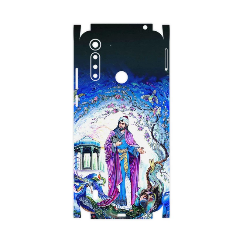 برچسب پوششی ماهوت مدل Hafiz-FullSkin مناسب برای گوشی موبایل موتورولا Moto G8 Power Lite