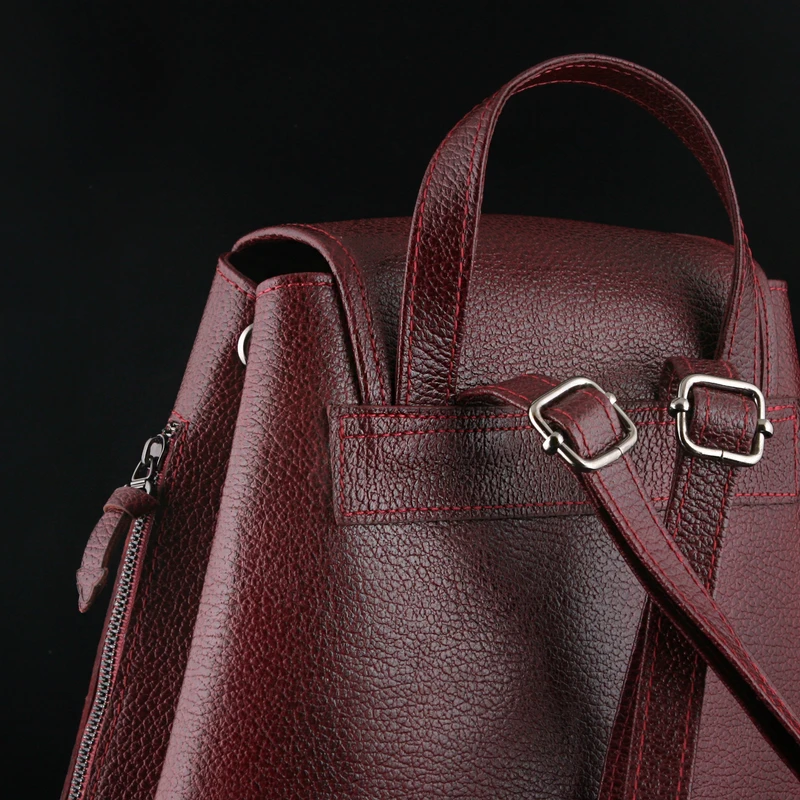 عکس شماره 6 : کوله پشتی چرم یلسان مدل آرتان کد artn-045-bf