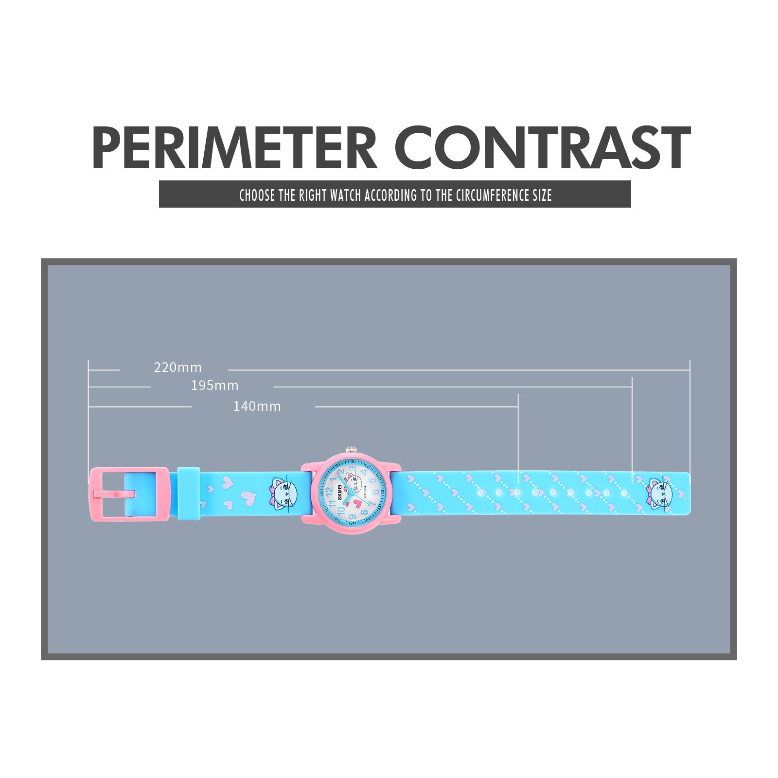 ساعت مچی عقربه ای بچگانه اسکمی مدل 2157 -  - 9