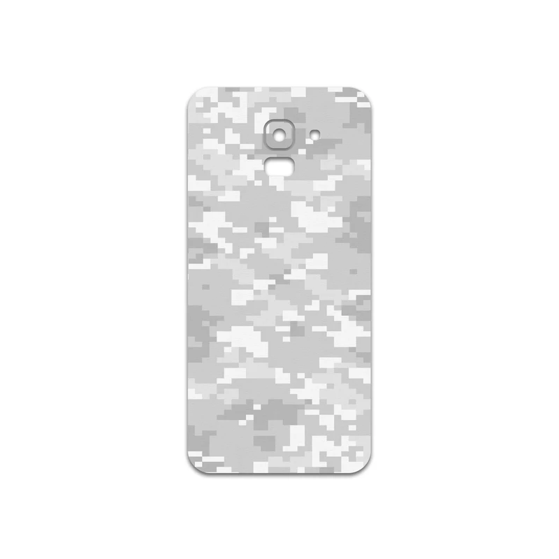 برچسب پوششی ماهوت مدل Army-Snow-Pixel مناسب برای گوشی موبایل سامسونگ Galaxy J6