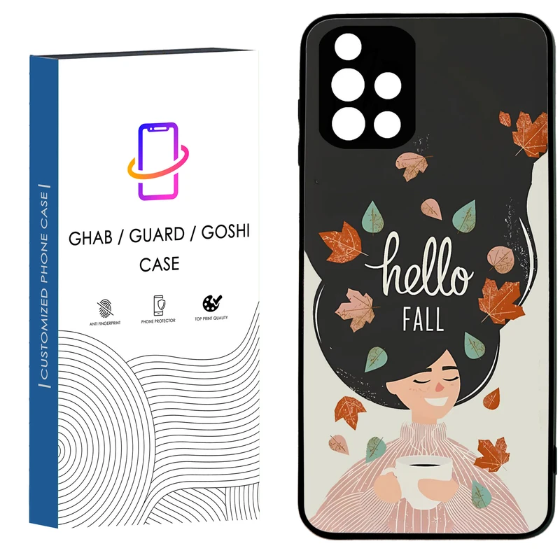 کاور قاب گارد گوشی طرح دخترانه کد 81 - tpu مناسب برای گوشی موبایل سامسونگ Galaxy A51