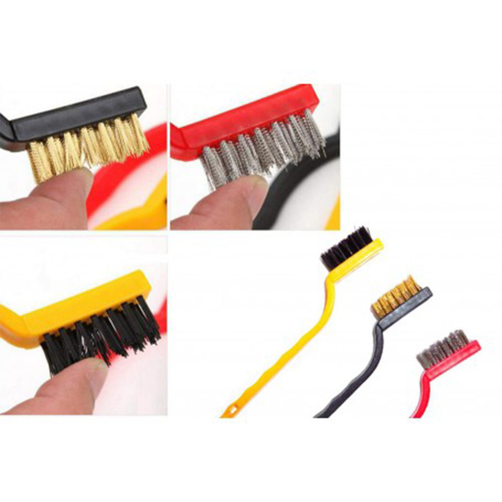 فرچه آنتی استاتیک لوچان مدل 9011 مجموعه 3 عددی