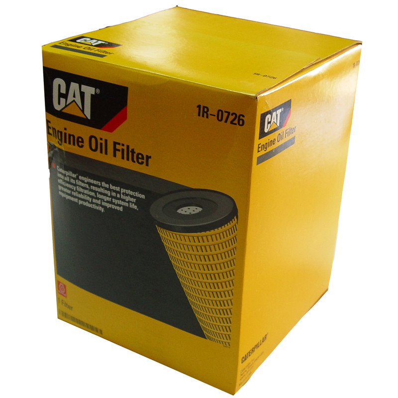 فیلتر روغن ماشین آلات کاترپیلار کد 1R0726
