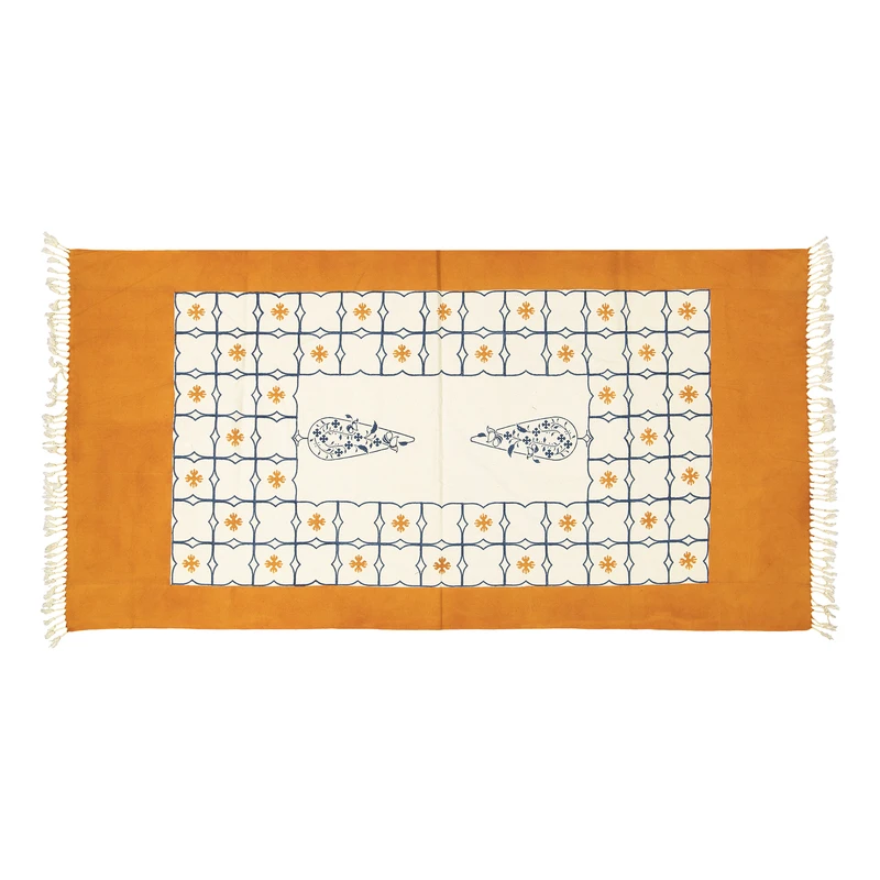 رومیزی بومی مدل 010 سایز 121x61 سانتیمتر