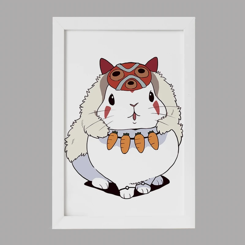 تابلو خندالو مدل سان انیمه پرنسس مونونوکه کد 34115