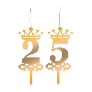 شمع تولد مدل عدد 25 یا 52 مجموعه دو عددی