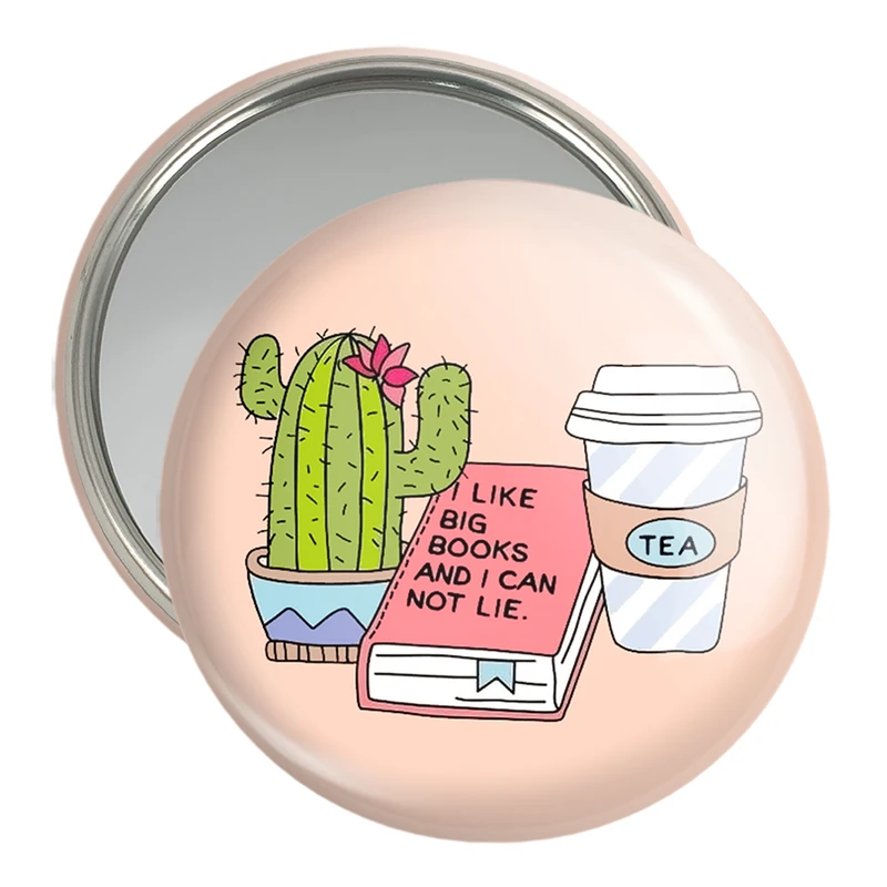 آینه جیبی خندالو مدل کاکتوس کد 25487