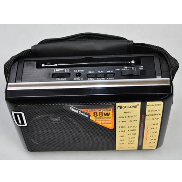رادیو اسپیکر گولون مدل RX-M50BT 88W