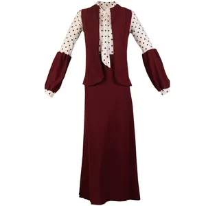 ست پیراهن و جلیقه زنانه مدل p6