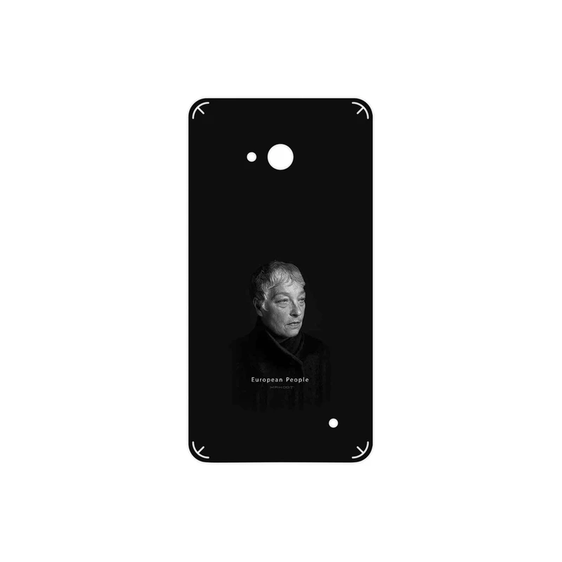 برچسب پوششی ماهوت مدل Portrait of a European Woman مناسب برای گوشی موبایل مایکروسافت Lumia 640