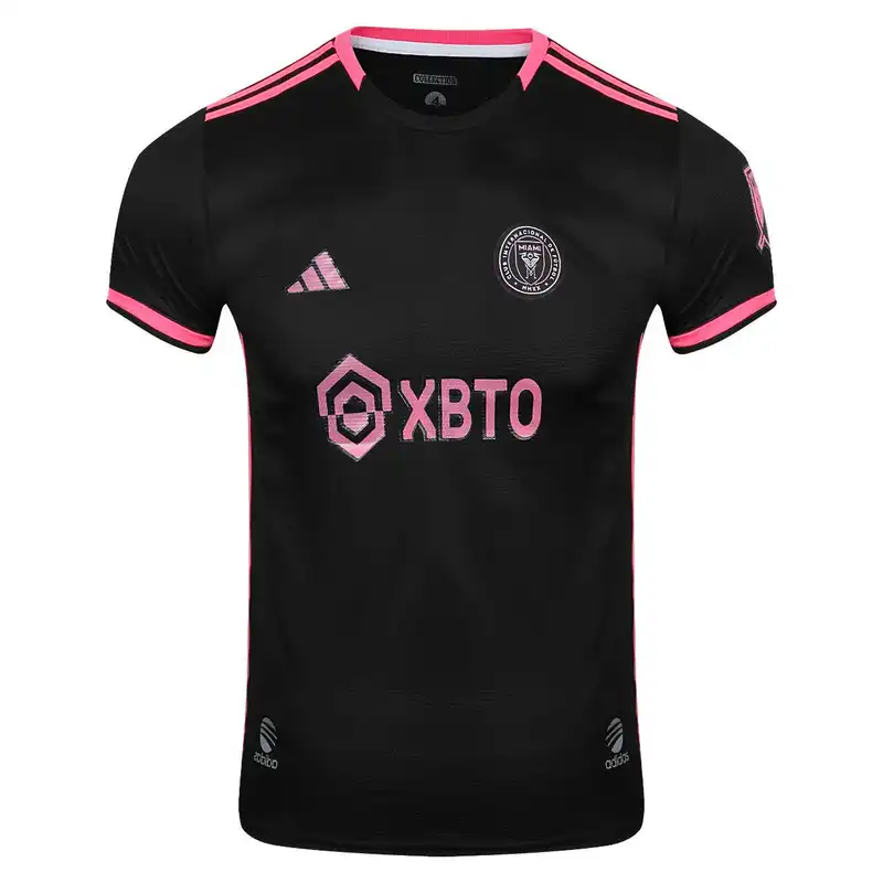 ست تی شرت و شلوارک ورزشی  مردانه مدل اینتر میامی طرح مسی B2024