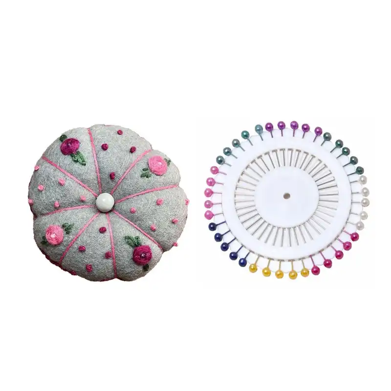 جاسوزنی مدل گلدوزی کد 107 به همراه سوزن ته گرد