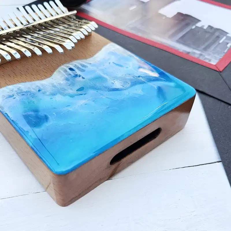 کالیمبا کُرال طرح ذوزنقه رزین دریا مدل  حفره دار حرفه ای