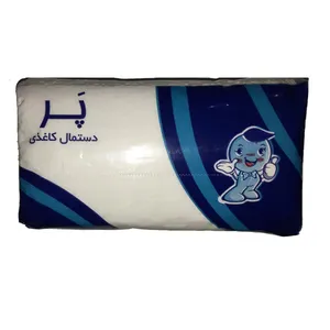 دستمال کاغذی ۱۰۰ برگ پَر مدل TL013 بسته ۱۰ عددی