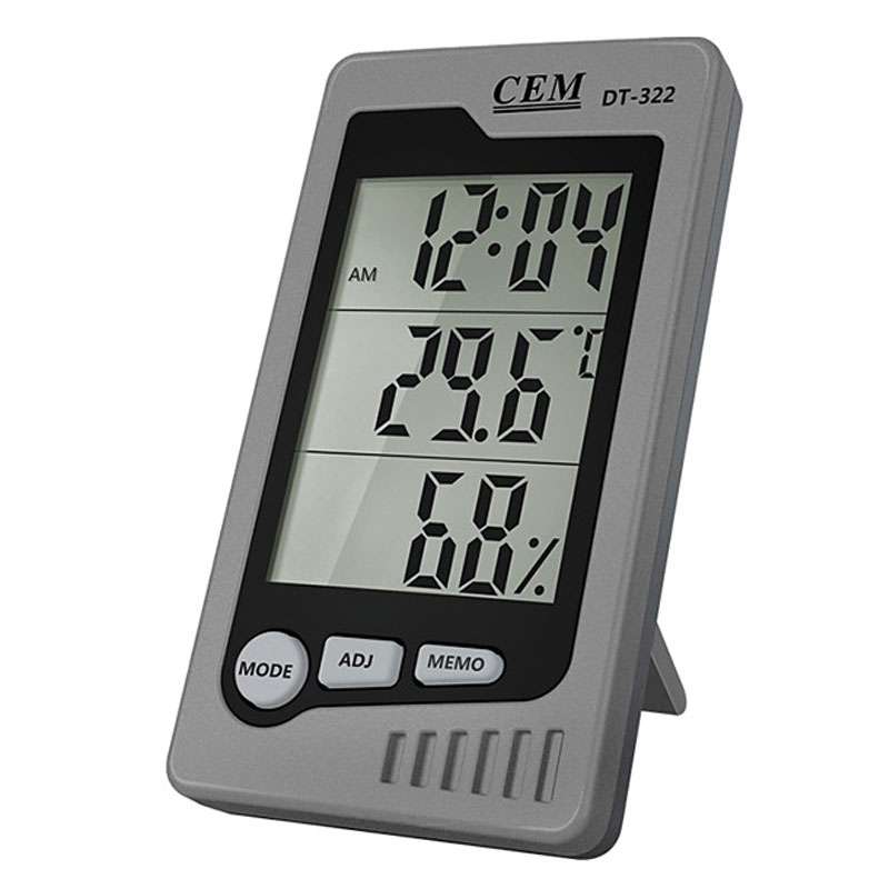 دما سنج و رطوبت سنج مدل DT-322 دما سنج و رطوبت سنج مدل DT-322