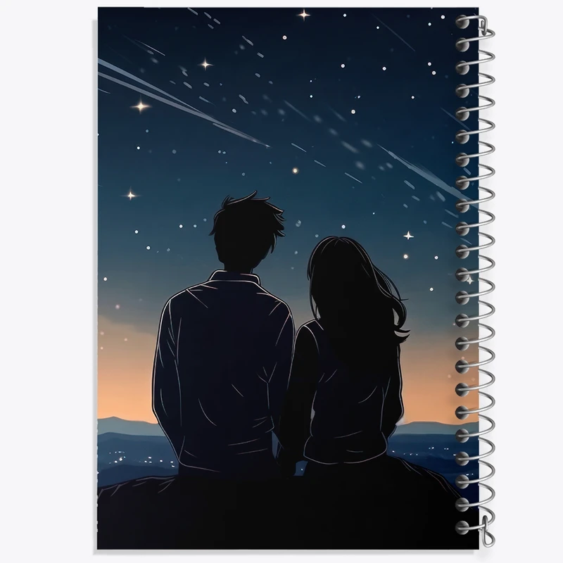دفتر لیست خرید 50 برگ خندالو طرح عاشقانه (Love) کد F2673